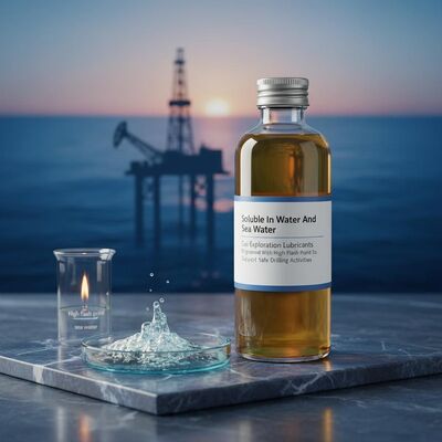 Растворимые в воде и морской воде смазочные материалы для разведки газа, разработанные с высокой температурой вспышки для поддержки безопасной буровой деятельности